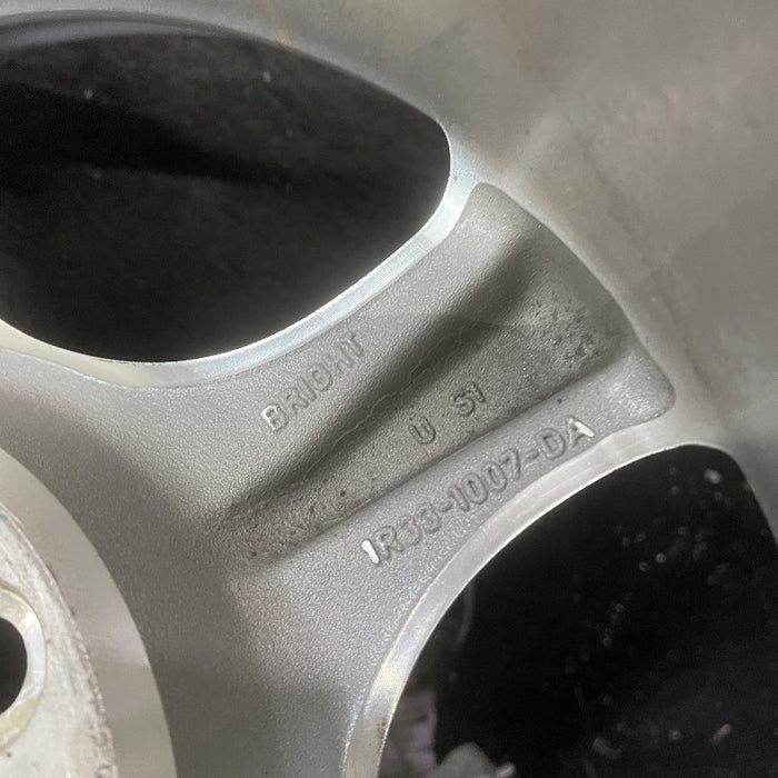 16" MUSTANG 03-04 16x7.5 aluminum w/o exposed lug nuts; machined bright Original OEM Wheel Rim