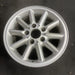 15" BMW 318i 95-99 15x7 , 10 spoke, round spoke Original OEM Wheel Rim - Side Profile