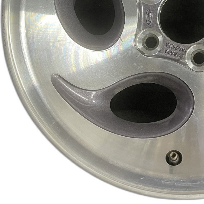 15" MOUNTAINEER 97 15x7 aluminum 5 ovals charcoal Original OEM Wheel Rim