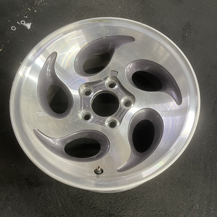 15" MOUNTAINEER 97 15x7 aluminum 5 ovals charcoal Original OEM Wheel Rim