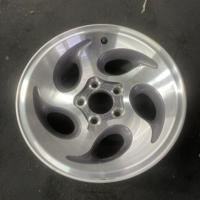 15" MOUNTAINEER 97 15x7 aluminum 5 ovals charcoal Original OEM Wheel Rim