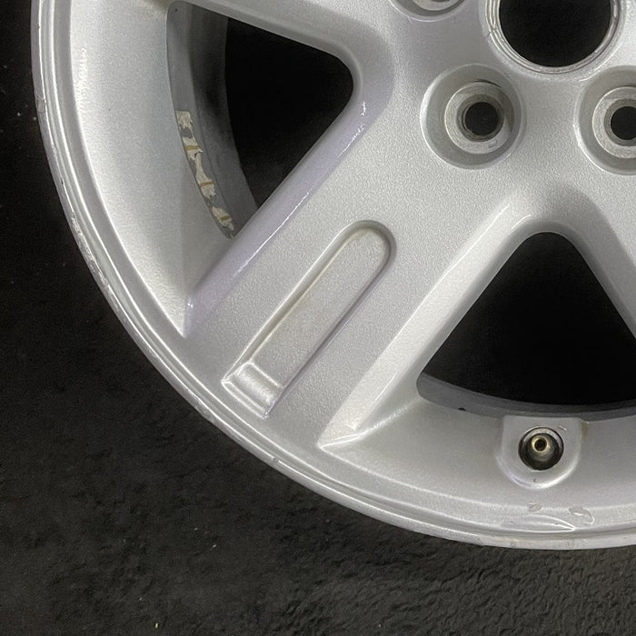 16" ESCAPE 05-08 VIN H 8th digit Hybrid 16x7 aluminum 5 spoke exposed lugs grooved spoke Original OEM Wheel Rim