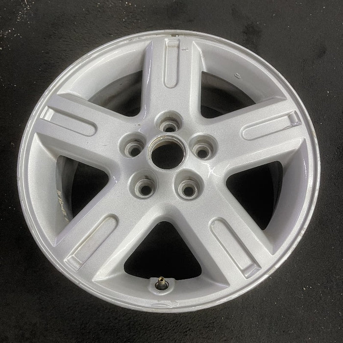 16" ESCAPE 05-08 VIN H 8th digit Hybrid 16x7 aluminum 5 spoke exposed lugs grooved spoke Original OEM Wheel Rim