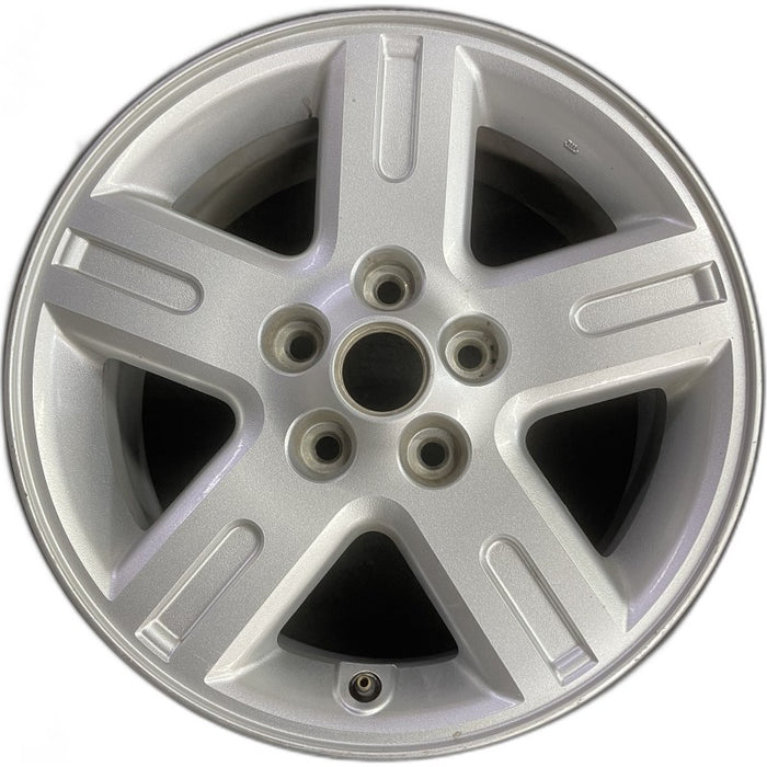 16" ESCAPE 05-08 VIN H 8th digit Hybrid 16x7 aluminum 5 spoke exposed lugs grooved spoke Original OEM Wheel Rim