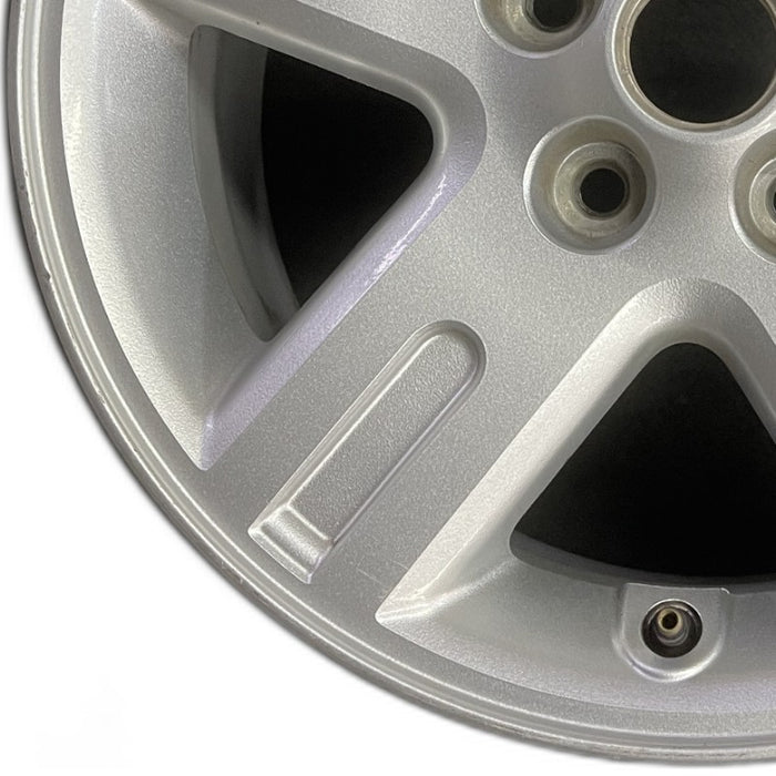 16" ESCAPE 05-08 VIN H 8th digit Hybrid 16x7 aluminum 5 spoke exposed lugs grooved spoke Original OEM Wheel Rim