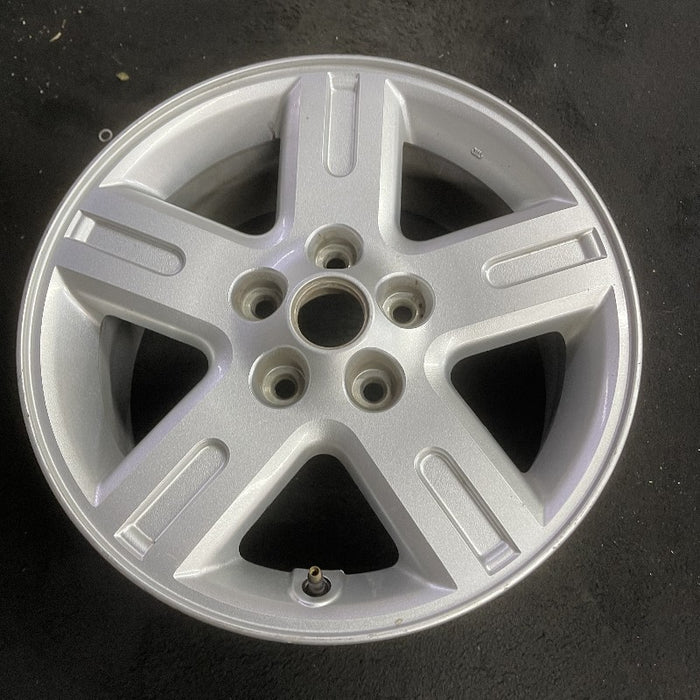 16" ESCAPE 05-08 VIN H 8th digit Hybrid 16x7 aluminum 5 spoke exposed lugs grooved spoke Original OEM Wheel Rim