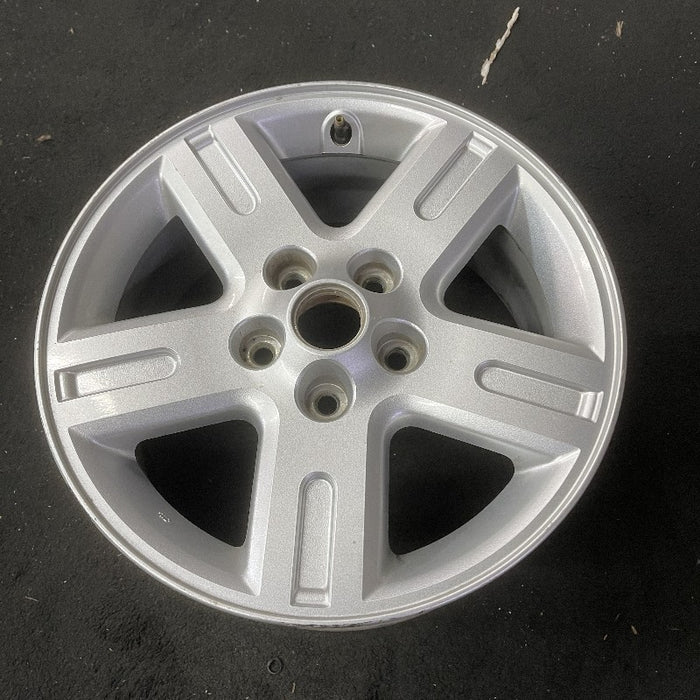 16" ESCAPE 05-08 VIN H 8th digit Hybrid 16x7 aluminum 5 spoke exposed lugs grooved spoke Original OEM Wheel Rim