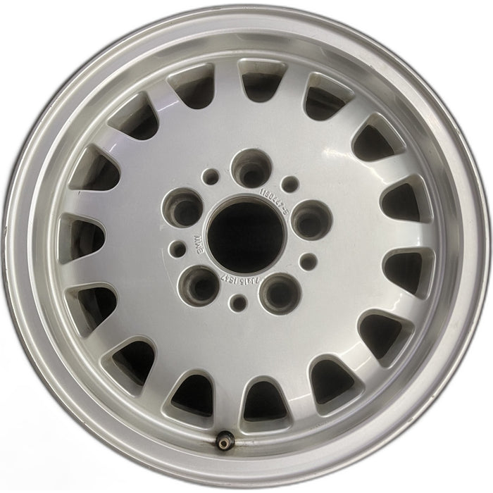 15" BMW 318i 93-99 15x7 , 15 hole Original OEM Wheel Rim - Front View