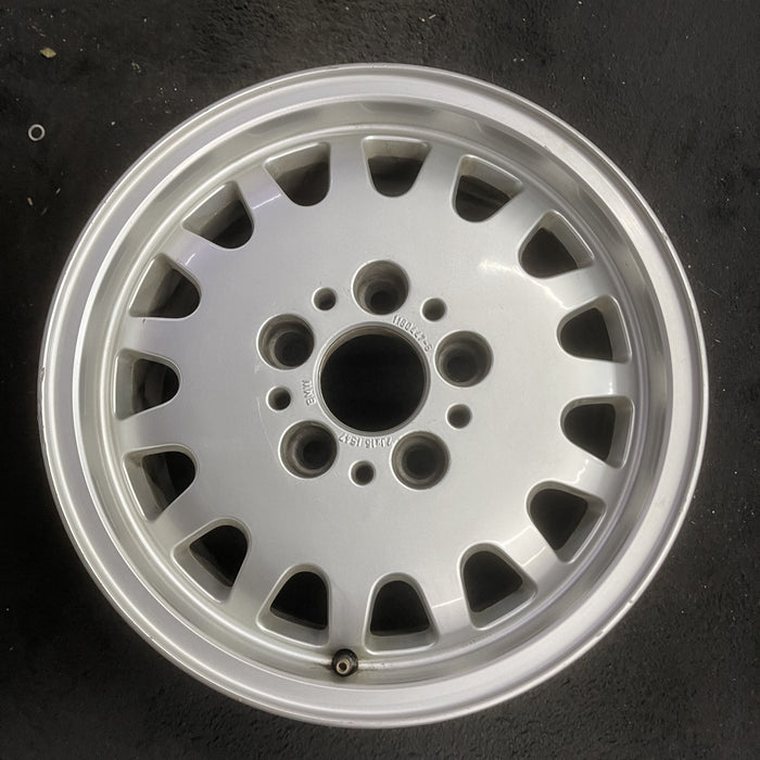 15" BMW 318i 93-99 15x7 , 15 hole Original OEM Wheel Rim - Angle View