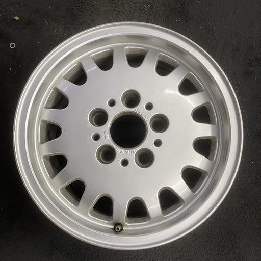 15" BMW 318i 93-99 15x7 , 15 hole Original OEM Wheel Rim - Angle View