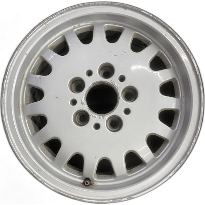 15" BMW 318i 93-99 15x7 , 15 hole Original OEM Wheel Rim - Front View
