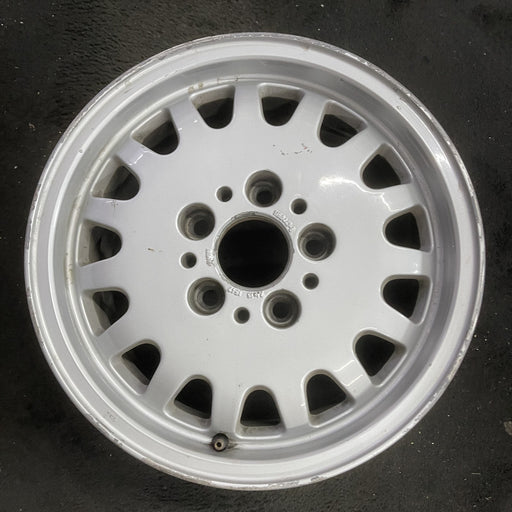 15" BMW 318i 93-99 15x7 , 15 hole Original OEM Wheel Rim - Angle View