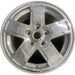 17" GRAND CHEROKEE 05 , Limited, chrome Original OEM Wheel Rim - Front View