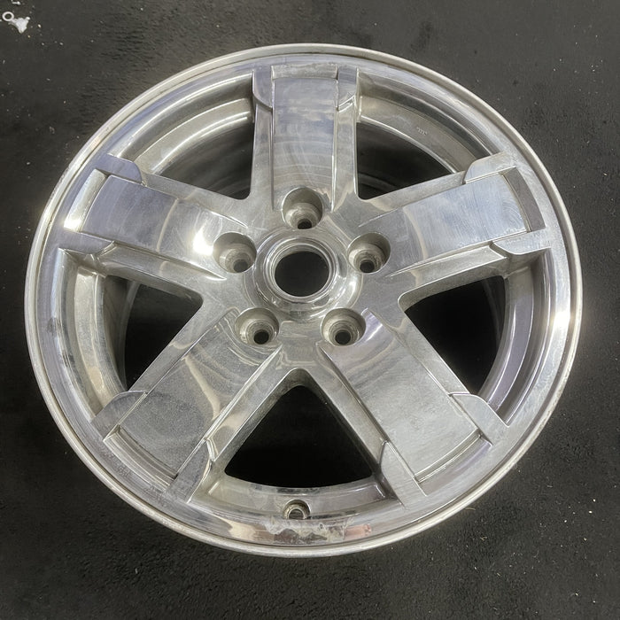 17" GRAND CHEROKEE 05 , Limited, chrome Original OEM Wheel Rim - Side Profile