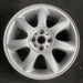 16" CLUBMAN 08-14 16x6.5 alloy 7 spoke tapered end spoke silver Original OEM - Front View