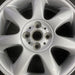 16" CLUBMAN 08-14 16x6.5 alloy 7 spoke tapered end spoke silver Original OEM - Angle View