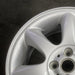 16" CLUBMAN 08-14 16x6.5 alloy 7 spoke tapered end spoke silver Original OEM - Side Profile