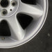 16" CLUBMAN 08-14 16x6.5 alloy 7 spoke tapered end spoke silver Original OEM - Back View