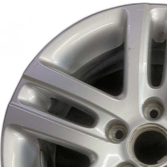 16" JETTA 05-10 VIN K 8th digit 5x112mm 16x6.5 alloy 5 double spoke silver Original OEM Wheel Rim