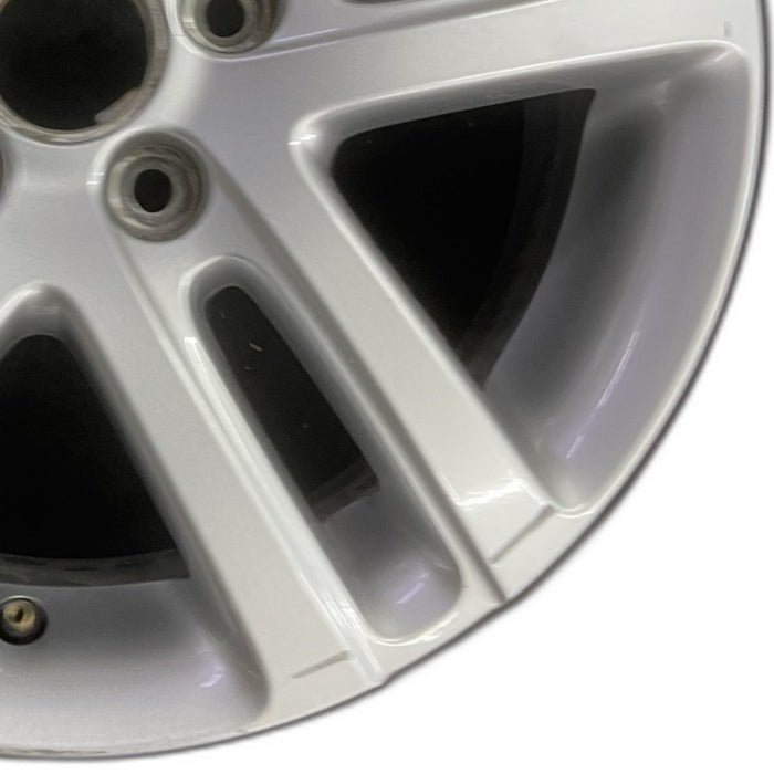 16" JETTA 05-10 VIN K 8th digit 5x112mm 16x6.5 alloy 5 double spoke silver Original OEM Wheel Rim