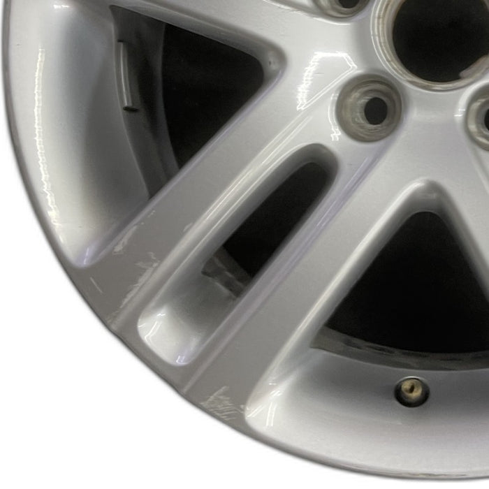 16" JETTA 05-10 VIN K 8th digit 5x112mm 16x6.5 alloy 5 double spoke silver Original OEM Wheel Rim