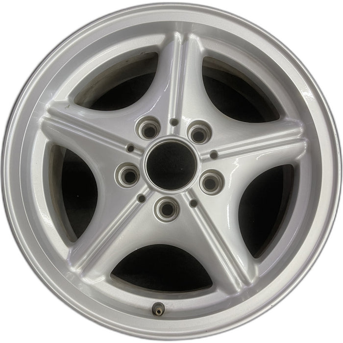 16" BMW Z3 01-02 16x7, alloy, 5 spoke, webbed spoke, natural Original OEM Wheel Rim