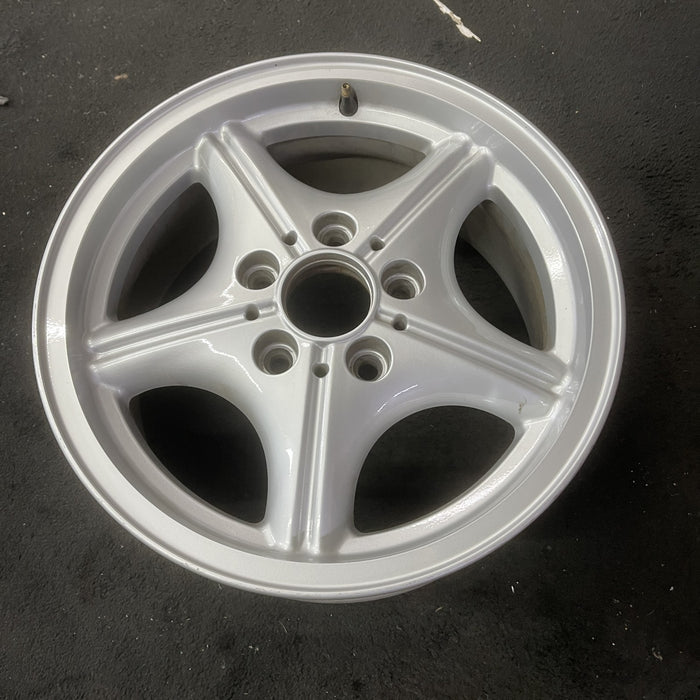 16" BMW Z3 01-02 16x7, alloy, 5 spoke, webbed spoke, natural Original OEM Wheel Rim