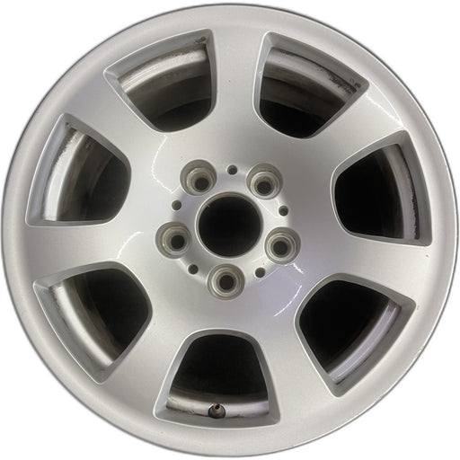16" BMW 525i 04-07 16x7 , 7 spoke, trapezoid holes Original OEM Wheel Rim - Front View