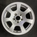16" BMW 525i 04-07 16x7 , 7 spoke, trapezoid holes Original OEM Wheel Rim - Angle View