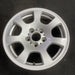 16" BMW 525i 04-07 16x7 , 7 spoke, trapezoid holes Original OEM Wheel Rim - Side Profile