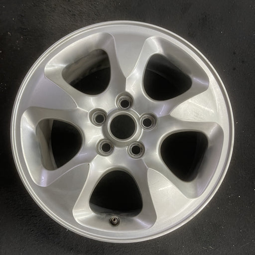 16" S TYPE 00-02 , 16x7.5, 5 spoke Original OEM Wheel Rim - Angle View
