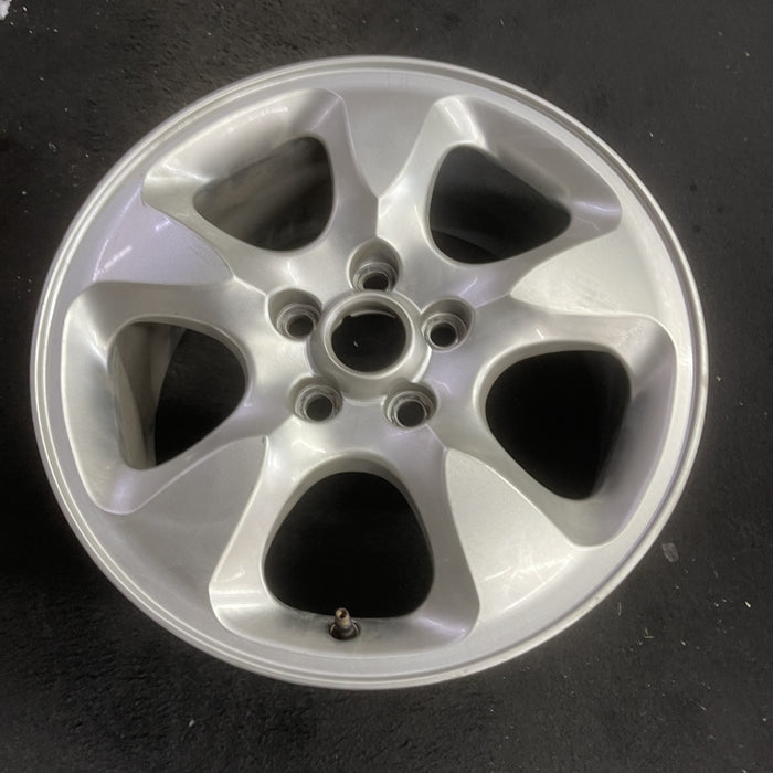 16" S TYPE 00-02 , 16x7.5, 5 spoke Original OEM Wheel Rim - Side Profile