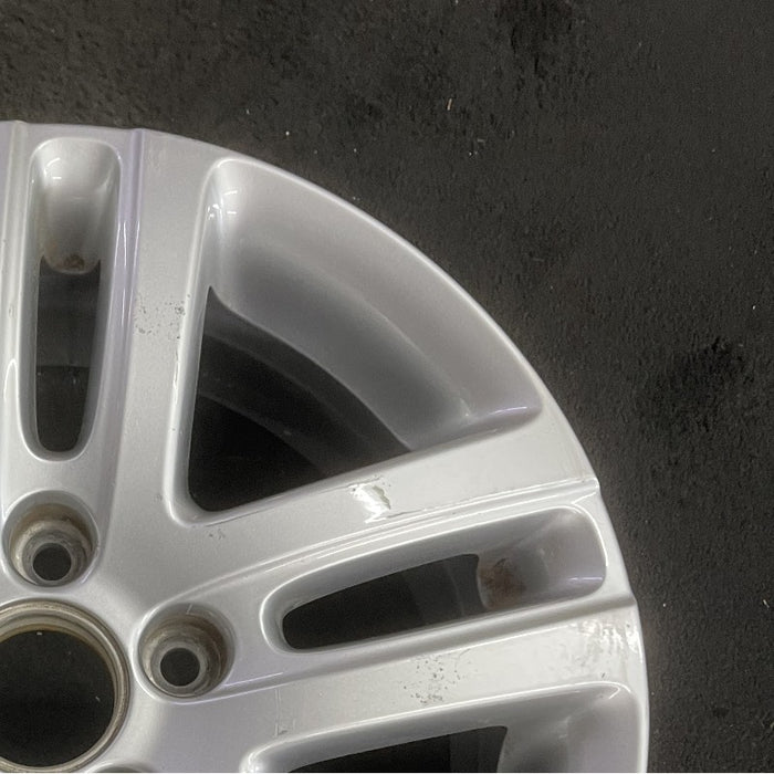 16" JETTA 05-10 VIN K 8th digit 5x112mm 16x6.5 alloy 5 double spoke silver Original OEM Wheel Rim