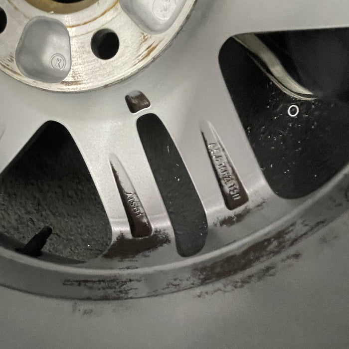 16" JETTA 05-10 VIN K 8th digit 5x112mm 16x6.5 alloy 5 double spoke silver Original OEM Wheel Rim