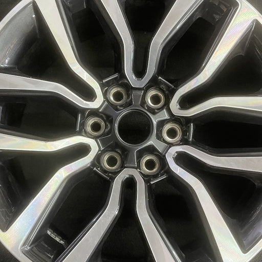 20" DODGE 1500 PICKUP 25 20x9 6 spoke double spoke Original OEM Wheel Rim - Angle View