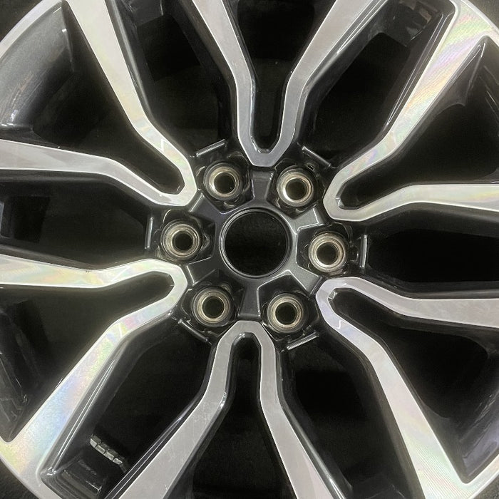 20" DODGE 1500 PICKUP 25 20x9 6 spoke double spoke Original OEM Wheel Rim - Angle View