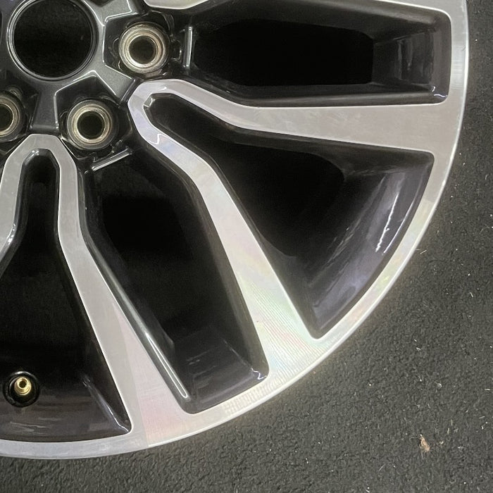 20" DODGE 1500 PICKUP 25 20x9 6 spoke double spoke Original OEM Wheel Rim - Back View