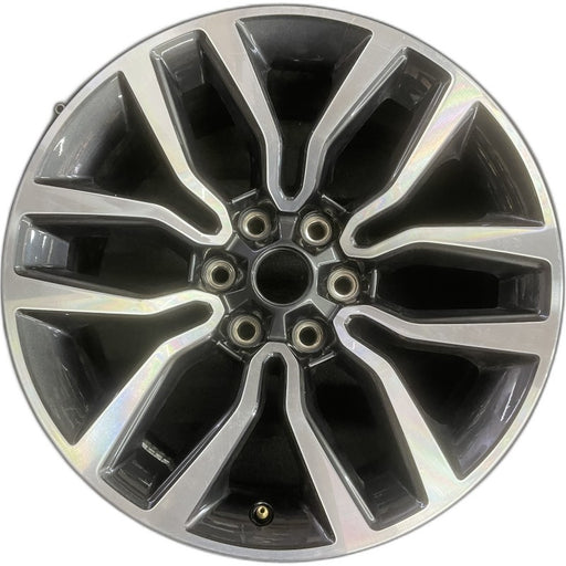 20" DODGE 1500 PICKUP 25 20x9 6 spoke double spoke Original OEM Wheel Rim - Front View