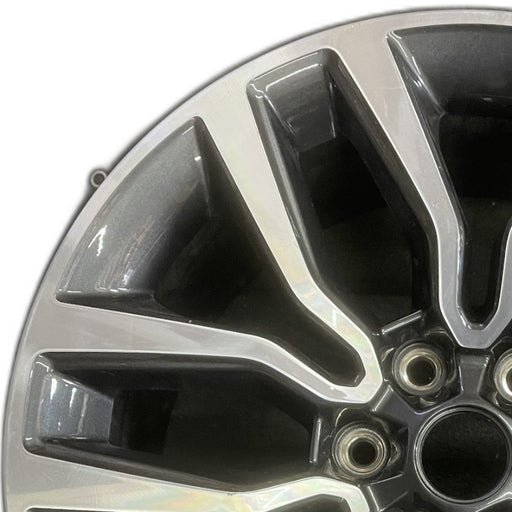 20" DODGE 1500 PICKUP 25 20x9 6 spoke double spoke Original OEM Wheel Rim - Angle View