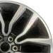20" DODGE 1500 PICKUP 25 20x9 6 spoke double spoke Original OEM Wheel Rim - Side Profile