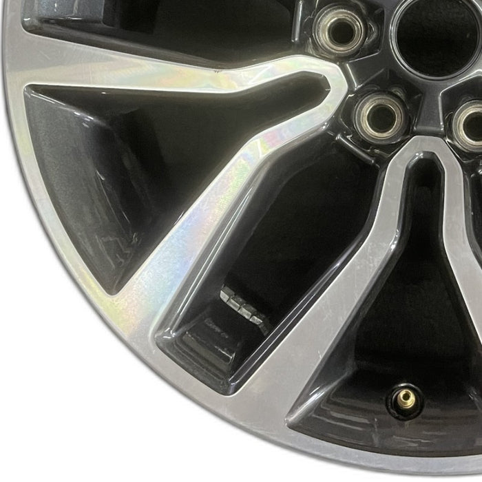 20" DODGE 1500 PICKUP 25 20x9 6 spoke double spoke Original OEM Wheel Rim - Back View