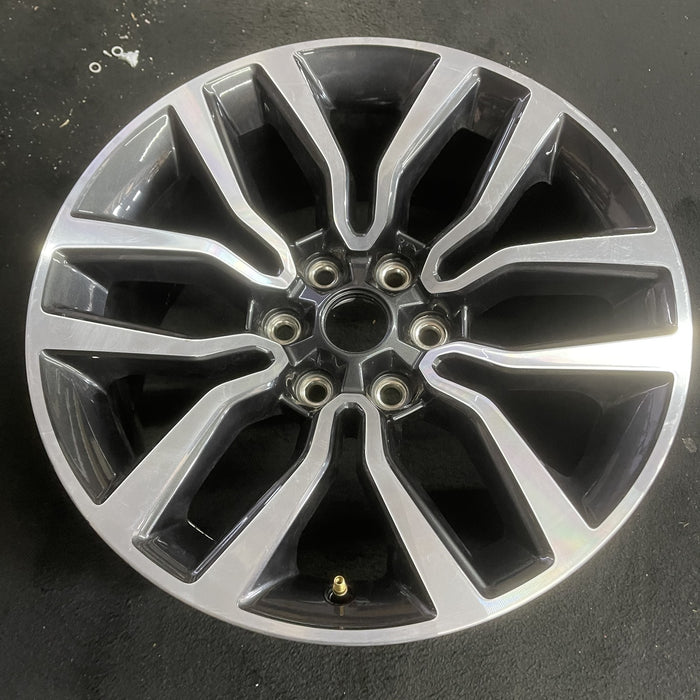 20" DODGE 1500 PICKUP 25 20x9, , 6 spoke, double spoke Original OEM Wheel Rim - Side Profile
