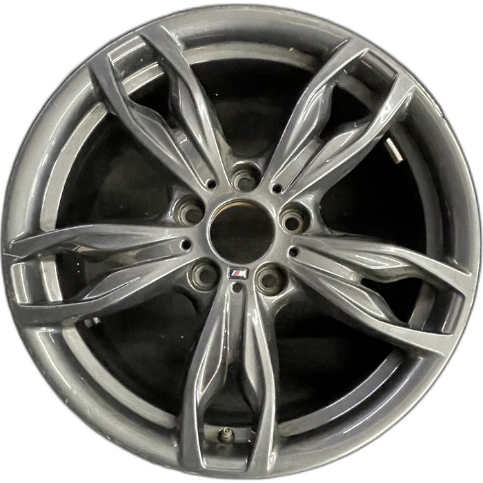 18" BMW 228i 14-16 18x7.5, 5 double spoke, lugs outside spoke Original OEM - Front View