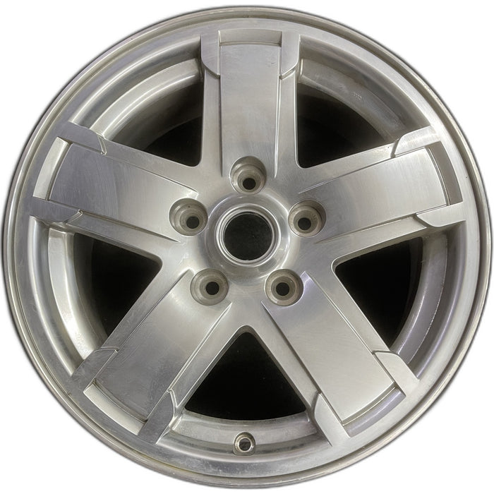 17" GRAND CHEROKEE 06 17x7.5, Overland Original OEM Wheel Rim - Front View