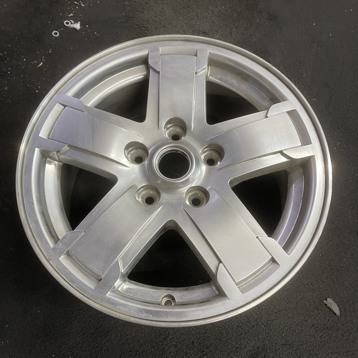 17" GRAND CHEROKEE 06 17x7.5, Overland Original OEM Wheel Rim - Side Profile