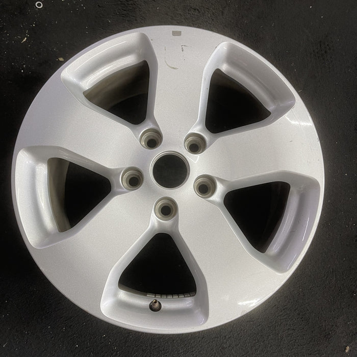 18" GRAND CHEROKEE 11 wheels, 18x8, silver Original OEM Wheel Rim - Angle View