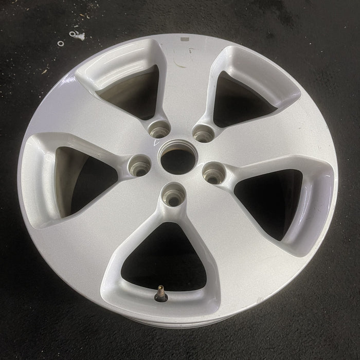 18" GRAND CHEROKEE 11 wheels, 18x8, silver Original OEM Wheel Rim - Side Profile