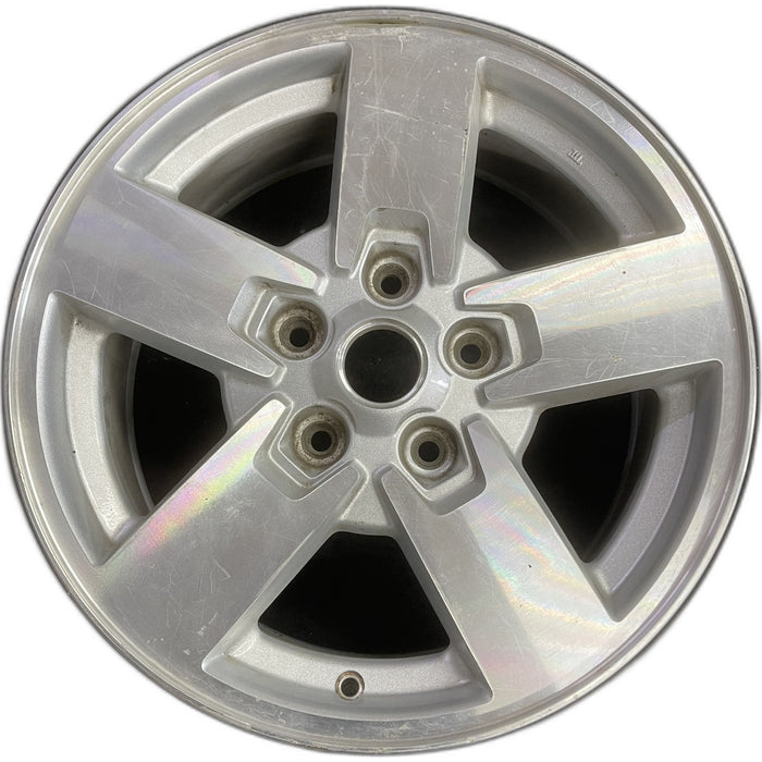 17" COMMANDER 06-08 17x7.5, aluminum, 5 spoke, spokes flush to outer rim Original OEM Wheel Rim