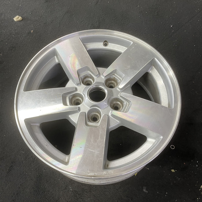 17" COMMANDER 06-08 17x7.5, aluminum, 5 spoke, spokes flush to outer rim Original OEM Wheel Rim