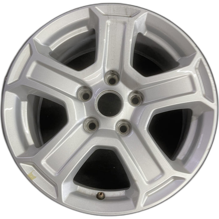 17" WRANGLER 18 VIN X , 17x7.5, , aluminum, straight spoke, w/recessed outer spoke Original OEM Wheel Rim